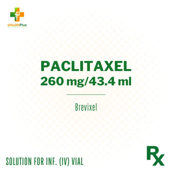 Paclitaxel 260 mg43.4 ml
