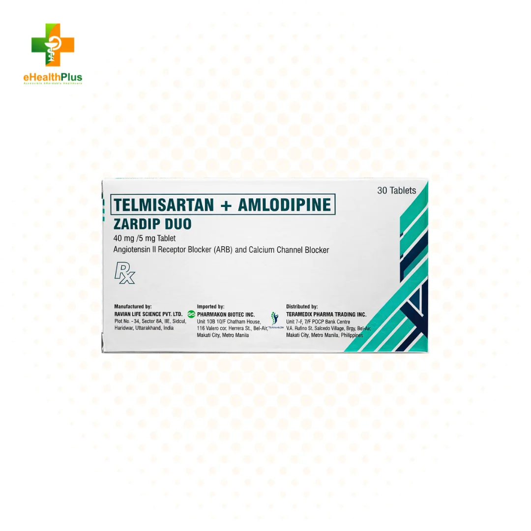 Zardip Duo 40mg plus 5mg