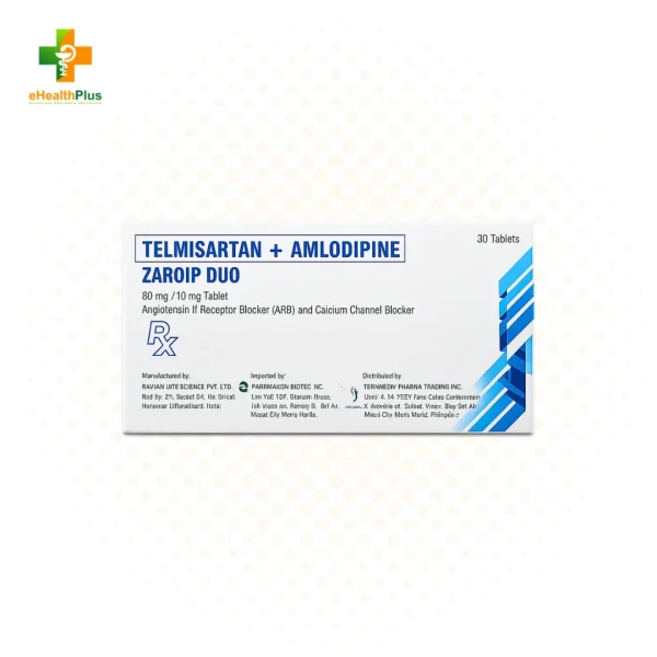 Zardip Duo 80mg plus 10mg
