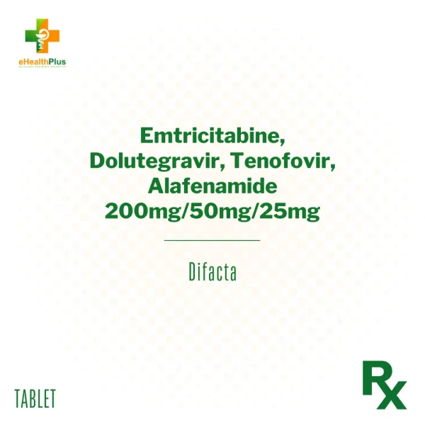 Emtricitabine, Dolutegravir, Tenofovir, AF 200mg50mg25mg